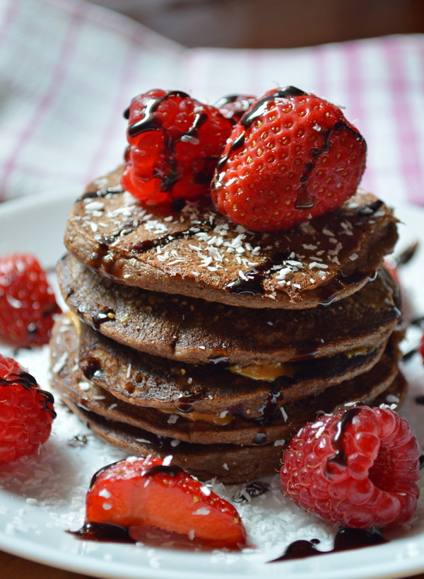 healthy breakfast pancakes